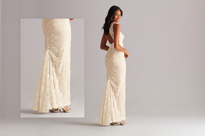 Can You Add A Bustle To A Wedding Dress On Sale 