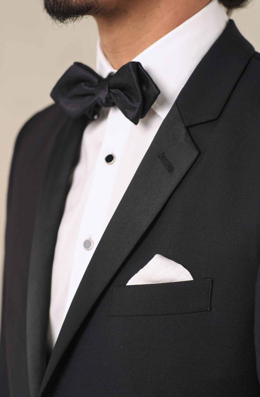 Notch Lapel Tuxedo from The Black Tux | David's Bridal